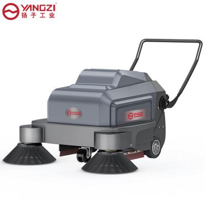 China Yangzi S3 Road Sweeper Cleaning Machine Walk Behind Handheld Automatic Electric Broom Street Floor Sweeper For Garden School for sale