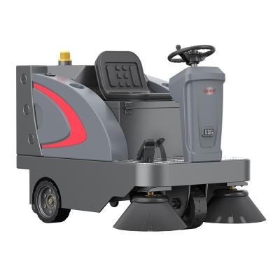 China YANGZI S6 Fashion And Flexible Road Powerful Battery Spray Water Outdoor Power Sweeper Floor Sweeper for sale