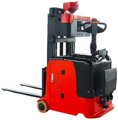 China Material Stacking YJL 1000kg 1600kg 2000kg Electric Rider Counterbalanced Pallet Stacker with EPS steering for sale