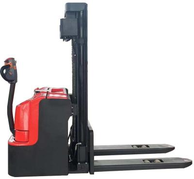 China Material Stacking 2000kg 3000m side pull battery walkie electric pallet stacker truck for warehouse for sale