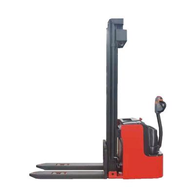 China Material Stacking 1.6ton 2ton 3m 4.5m walking walkie electric pallet stacker warehouse equipment for sale