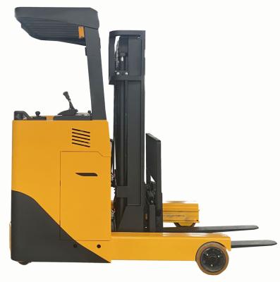 China Material Stacking YJL 2000kg 2ton 3m 3000mm battery electric reach stacker forklift truck for sale