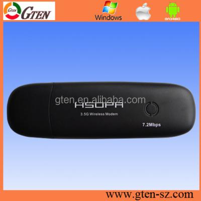 China External download 7.2Mbps unlock zte mf190 3g mini usb modem etisalat zte mf190s 3g usb modem 3g for sale