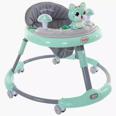 China Baby Toy Walkers Made China Top Quality Bule Pink Green Boy Toy Stroller Walker For Baby Training for sale