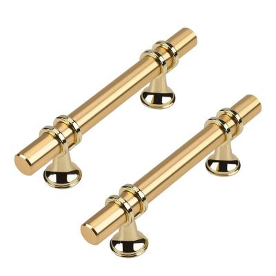 China Easy assemble/ Eco-friendly/ Multi-function Gold Furniture Handle 320mm Black Combination Single Hole Knobs Kitchen Cheap Modern Nordic Fancy Cabinet Handles for sale