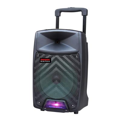 China No Stereo Speaker Trolley Portable Rechargeable Multifunctional Speaker for sale