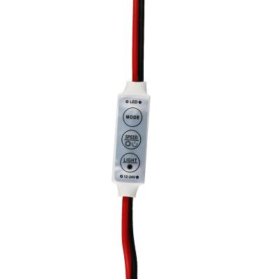 China Led strip light DC5-24V 6A Mini Led Controller Dimmer Driver to control single color led strip light SMD 2835 5050 for sale