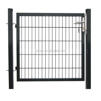 China Easily Assembled Europe Style Easily Assembled Galvanized Powder Coated Decorative Garden Gate for sale