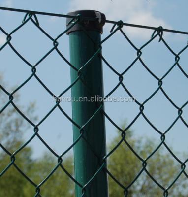 China GOOD QUALITY Easily Assembled PVC COATED CHAIN ​​LINK FENCE, GALVANIZED CHAIN ​​LINK FENCE/DIAMOND MESH for sale