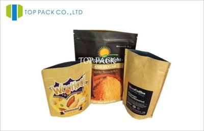 China Sugar / Coffee Stand Up Food Pouches Full Color Printing heat sealing for sale