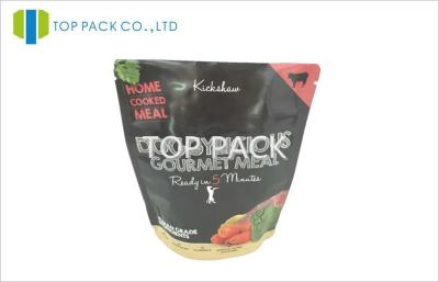 China Heat Sealed Printed Stand Up Pouches Foil Food Grade Without Zipper for sale