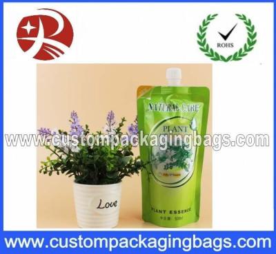 China Customized Printed Stand Up Spout Juice Packing Pouches,Plastic Leakproof Stand Up Spout Pouches for sale