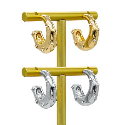 China Helix Gold Barbell Earring 16g Gold Cartilage Piercing Earrings à venda