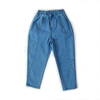 China Wholesale Children's Thin Clothing Elastic Waist Children's Breathable Pants for sale