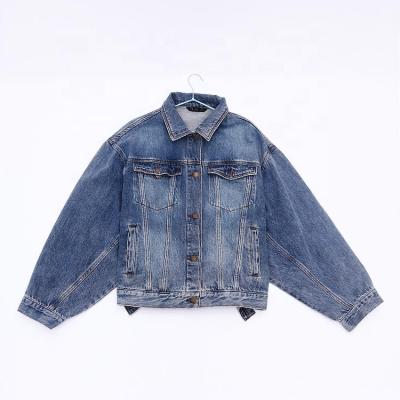 China Wholesale 2021 Shandong breathable ladies denim jacket can be customized wash denim jacket for sale