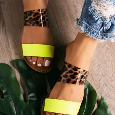 China Fashion Trend Summer Women Slippers Snake Lady Outdoor Beach Casual Flat Sandals Flip Flops Print Shoes Woman Slides for sale