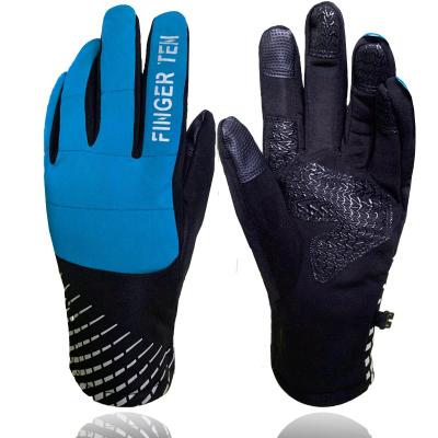 China New Arrival OEM New Arrival Custom Screen Windproof Warm Cycling Windproof Cycling Gloves Logo Bicycle Motorcycle Gloves Touched Anti-skid Glove Winter for sale