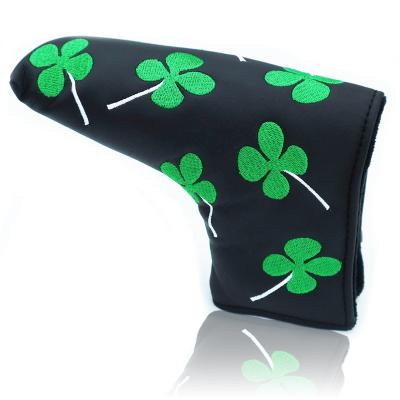 China Fashional High Quality OEM New Arrival Custom Golf Putter Covers PU Leather Golf Head Cover For Wholesale Price Blade Club for sale