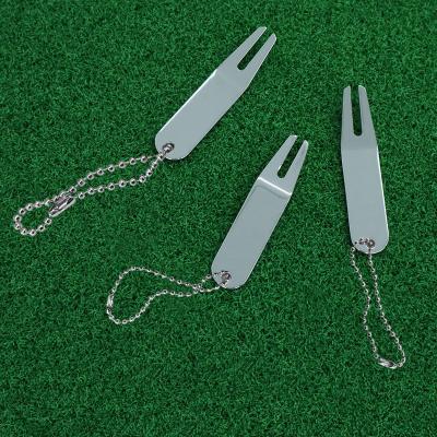 China Durable Hot Sales Custom Golf Digging Repair Tool With Metal Golf Ball Maker Magnetic Bottle Opener Chain Digging Tool Kit for sale