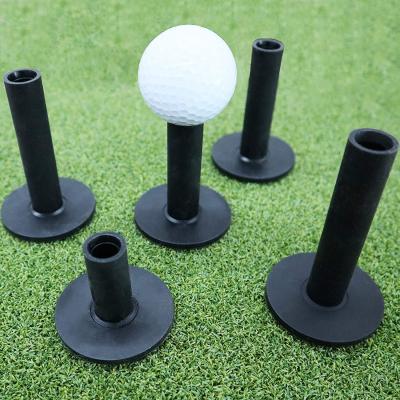 China High Quality With Factory Wholesale Price OEM High Quality Silica Gel Rubber Golf Tees Bulk Rubber Golf Tee Holder For Swing Practice Mat for sale