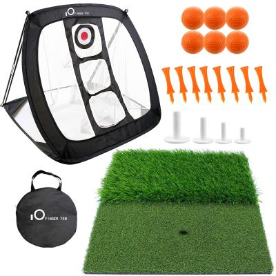 China OEM Factory Durable Golf Chipping Net Backyard Outdoor Target Practice Logo Golf Putting Aid For Custom Made High Quality for sale