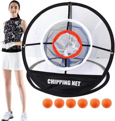 China China Factory Custom Durable Pop Up Golf Chipping Net Indoor Outdoor Portable Golf Practice Target Golf Practice Net for sale