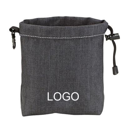 China Factory Directly Durable High Quality Custom Golf Pouch Bags Embroidery Printed LOGO Golf Accessory With Best Prices Golf Ball Pouch Bag for sale