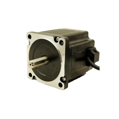 China 4.5Nm (643oz-in) Nema34 86mm Stepper Motor 45KGCM 12.7mm/14mm Shaft For Engraving Machine Step Motor 86*86mm for sale