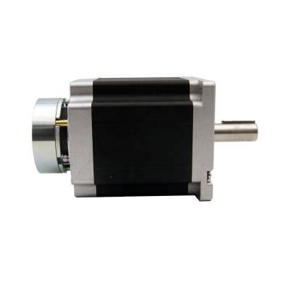 China Nema42 (110BYGH) Stepper Motor With Brake 11Nm/12Nm/21Nm/28Nm Shaft Diameter 19mm High Torque Stepper Motor CNC Power Off Brake 110*110mm for sale