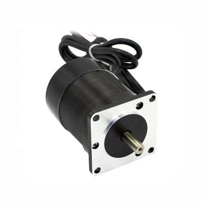 China 69W DC Motor 57BLR 57mm BLDC Motor 24V 3000rpm NEMA23 Round Body Brushless Totally Enclosed BLDC Motor For New Energy High Speed for sale