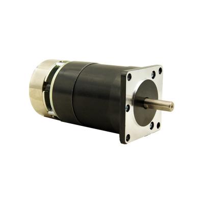 China 57mm Braked Type Totally Sealed Brushless DC Motor 69W BLDC Motor Round Motor 24V 3000rpm NEMA23 for sale