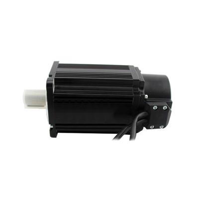 China Drip-proof IE 3 servo motor 400W 220V AC 50/60hz 3phase synchronous motor 80mm servo 3phase 0.4KW for sale