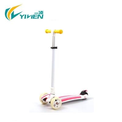 China Popular Adjustable PU/PVC Wheel 3 Wheels Kids Foldable Scooter For Sale for sale