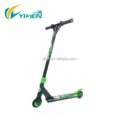 China CORE: Aluminum. + TIRE: High Quality Aluminum Adjustable Aluminum Fox Bar CAST PU 100mm Grip Stunt Scooters Adult Scooter for sale