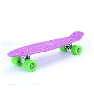 China Professional PP+Aluminum+PU Fish Plastic Skateboard For Kids for sale