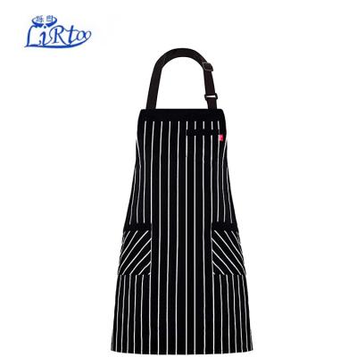 China Cleaning Aprons for Women and Men, Chef Kitchen Apron with 3 Pockets for sale