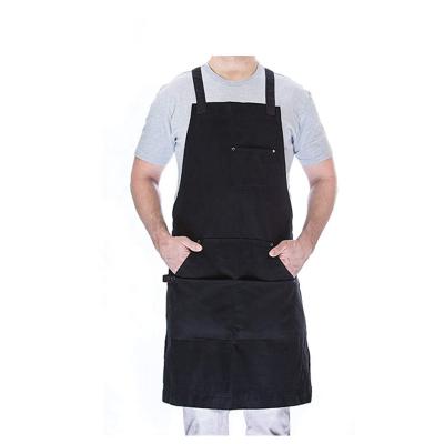 China Comfortable Wholesale Professional Grade Workshop Chef Apron For Kitchen BBQ for sale