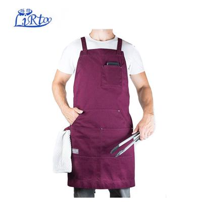 China Wholesale Professional Grade Chef Cleaning Apron For Kitchen And BBQ for sale