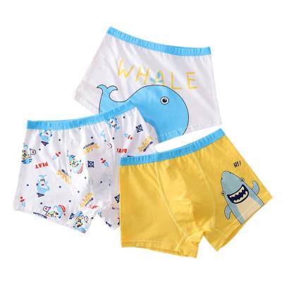 China Fashion Design Breathable Soft And Comfy Breathable Boy Underwear Compressed Anti-Pilling Boy Kids Underwear Boys for sale