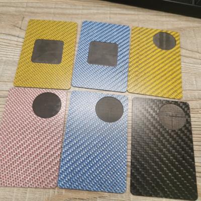 China Programmable Business Cards Waterproof/Waterproof Carbon Fiber RFID ISO14443A Smart 213/216 NFC Metal Hotel Key Card for sale