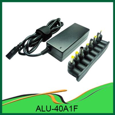 Cina Smart 40W Laptop Power Adapter con approvazione FCC CE ALU-40A1F (nero) in vendita