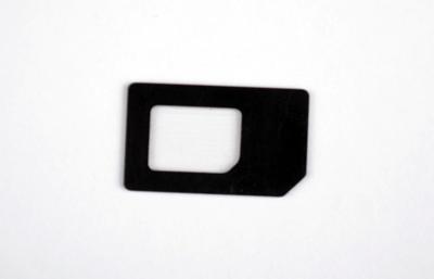 China Schwarze iPhone 5 Nano-SIM Adapter zu verkaufen