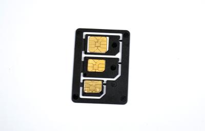 中国 3 個 1 個のマイクロ SIM のアダプターに付き 販売のため