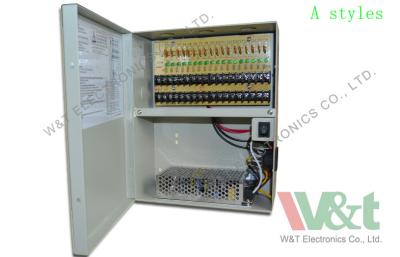 Chine Adaptateur 240W d'alimentation d'énergie de télévision en circuit fermé de C.C du bâtiment 20A 12V avec la production des 18 Manche à vendre