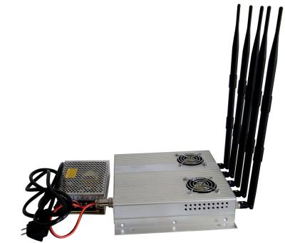 China Signal Jammer | 25W 3G Phone WiFi Signal Jammer with Outer Detachable Power Supply for sale