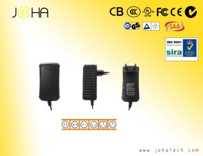 China Euro plug 24V 1.5A AC-DC wall mount power adapter,for LED strip,CCTV camera etc. for sale