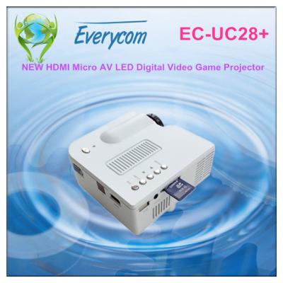 China LED Mini Game Projector , HD Laptop Led Projector For Home Use for sale