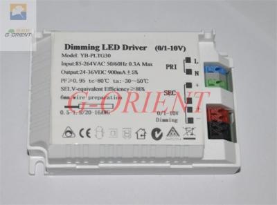 中国 普遍的な 600ma 0-10V PWM Dimmable の一定した現在の導かれた運転者の電源 販売のため