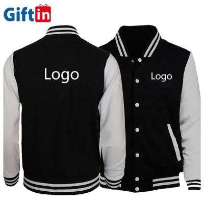 China Custom Wholesale Anti-Shrink OEM Embroidered Baseball Letterman Coat College Men Varsity Jackets for sale