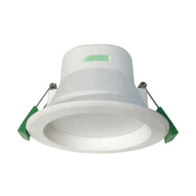 China Recessed Modern Smart Adjustable Plastic Led Round Dimmable Led Ceiling RGB Downlight for sale